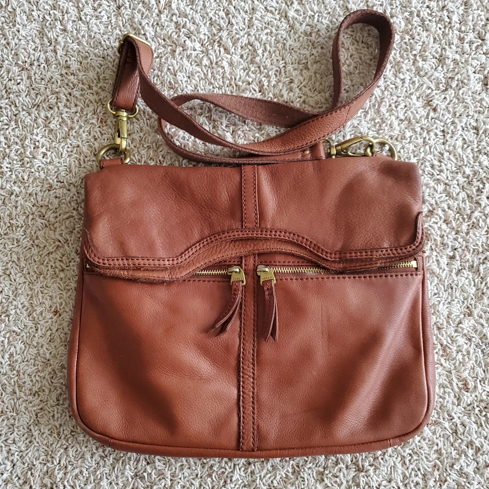 Fossil crossbody bag tote
